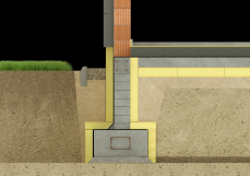 Izolacja fundamentów chroni konstrukcję przed wilgocią, mostkami cieplnymi i mrozem