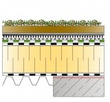 2.1.3. Dach zielony ekstensywny z termoizolacją PIR lub XPS