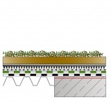 2.1.4. Dach zielony ekstensywny bez termoizolacji